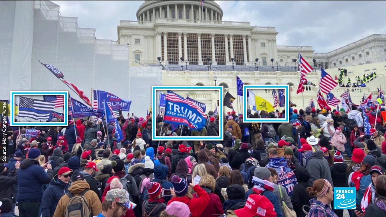 US Capitol stormed: Confederate flags, viking t...