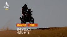 #DAKAR2021 - Stage 6 - Al Qaisumah / Ha’il - Bike/Quad Highlights
