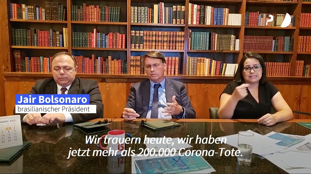 Bolsonaro zu 200.000 Corona-Toten: 'Das Leben geht weiter'