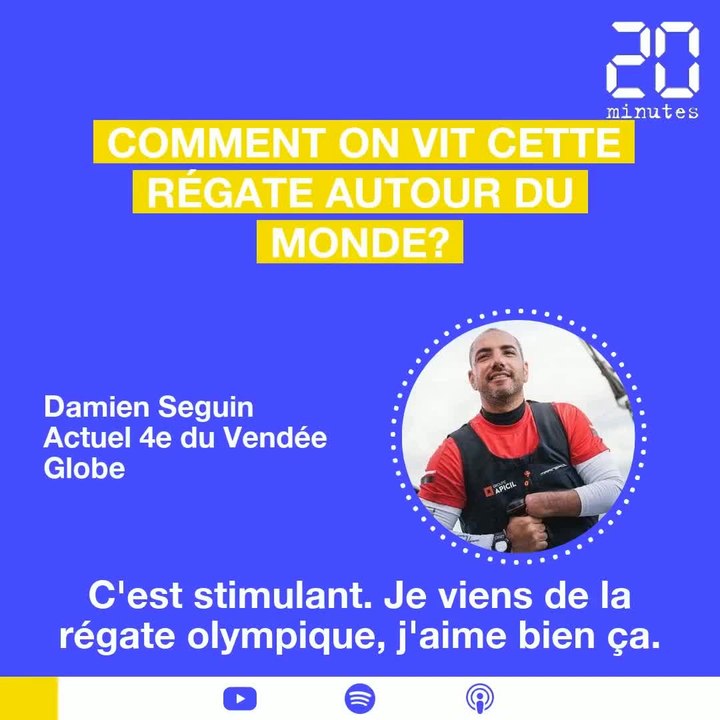 Vendée Globe : Ca fait quoi de régater pendant trois mois?