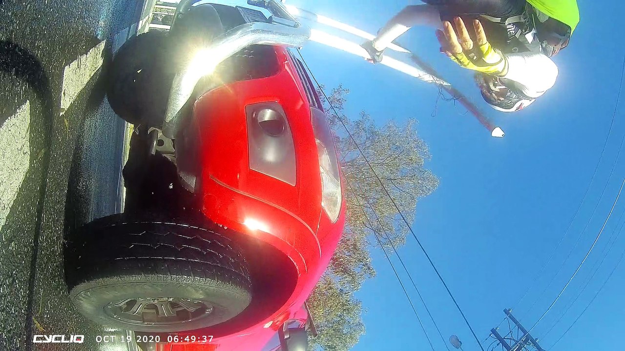 Cyclist Hit by Red Light Runner