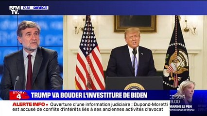 Story 2 : Donald Trump va bouder l'investiture de Joe Biden - 08/01