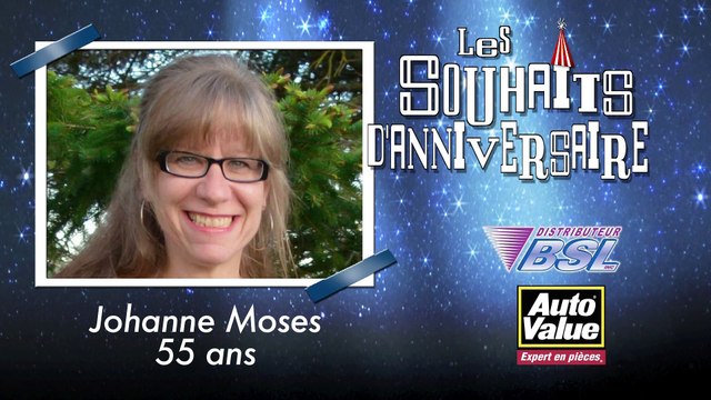 Souhaits d'anniversaire - capsule 2 - 8 janvier