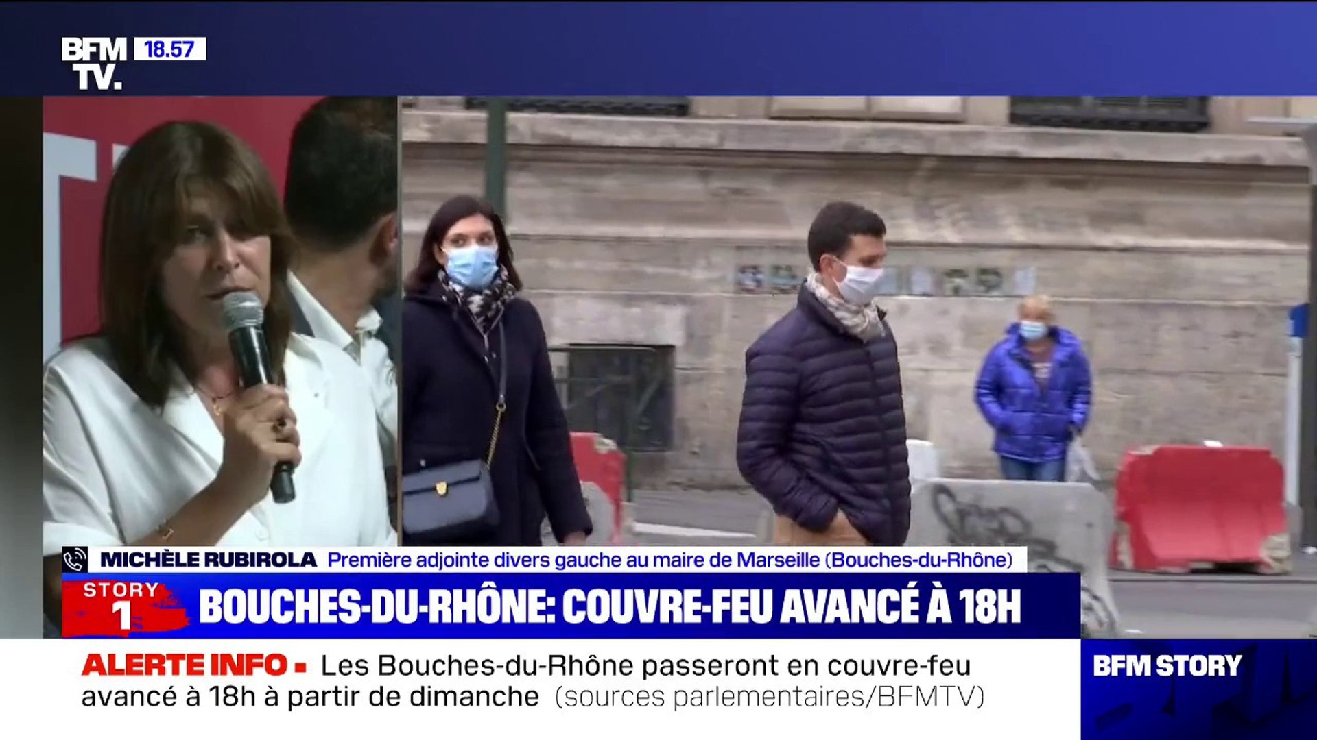 Couvre Feu A 18h Dans Les Bouches Du Rhone Pour Michele Rubirola Il Faut Arreter De Faire Des Mesures Pour Faire Des Mesures Video Dailymotion