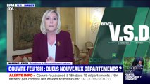 Marine Le Pen sur le couvre-feu à 18h: 