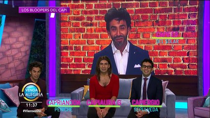 ¡Los conductores no tienen apellidos tan fáciles, así lo notamos en Los Bloopers! | Venga La Alegría