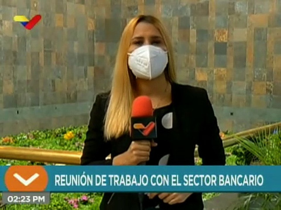 Vicepdta. Ejecutiva Delcy Rodríguez sostiene reunión de trabajo con sector de la banca pública