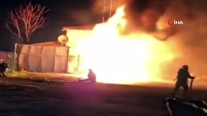 Bağcılar’da korkutan trafo yangını