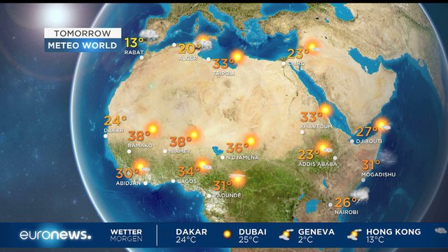Alarm in London und viel Schnee in Madrid- Euronews am Abend am 08.01.