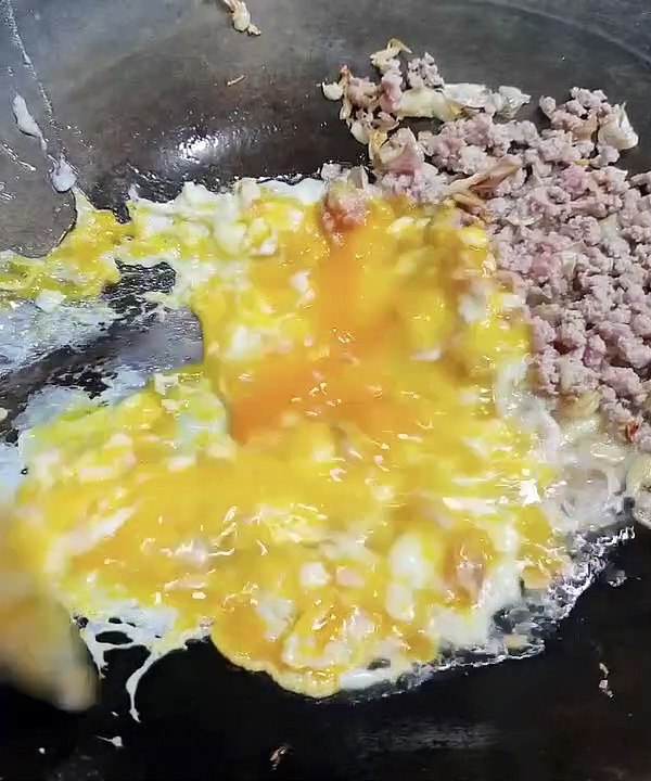 Fried vegetables. Thai Food