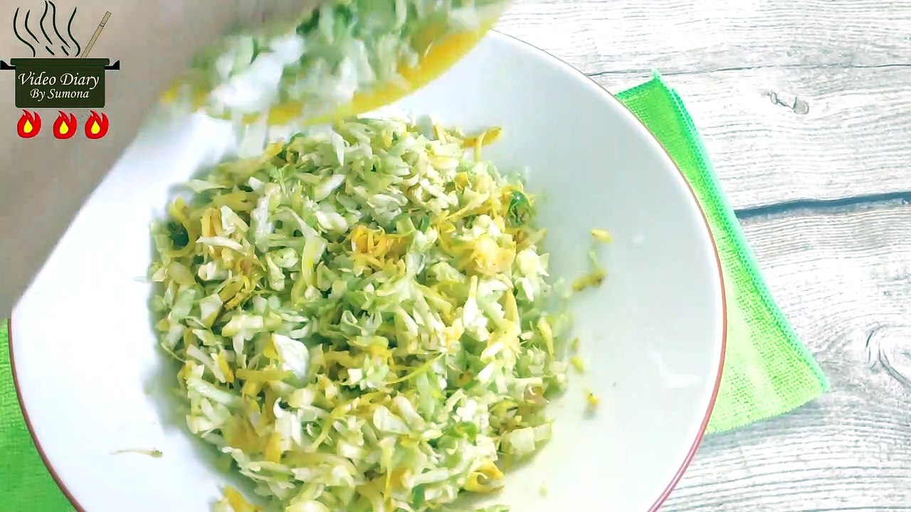Crunchy Pakora ।। মুচমুচে পাকোড়া ।। বাঁধাকপির পাকোড়া ।। Pakora Recipe ।।