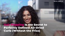 Hair Plopping Is the Secret to Perfectly Defined Air-Dried Curls (Without the Frizz)