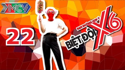 BIỆT ĐỘI X6 | Tập 22 | Á hậu Hoàng Oanh - Sĩ Thanh đại náo nhà sách | 100616