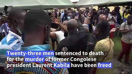 DRC releases men convicted for killing of Kabila