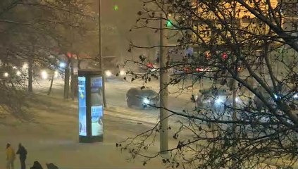 Espectaculares imágenes de la nevada en Madrid
