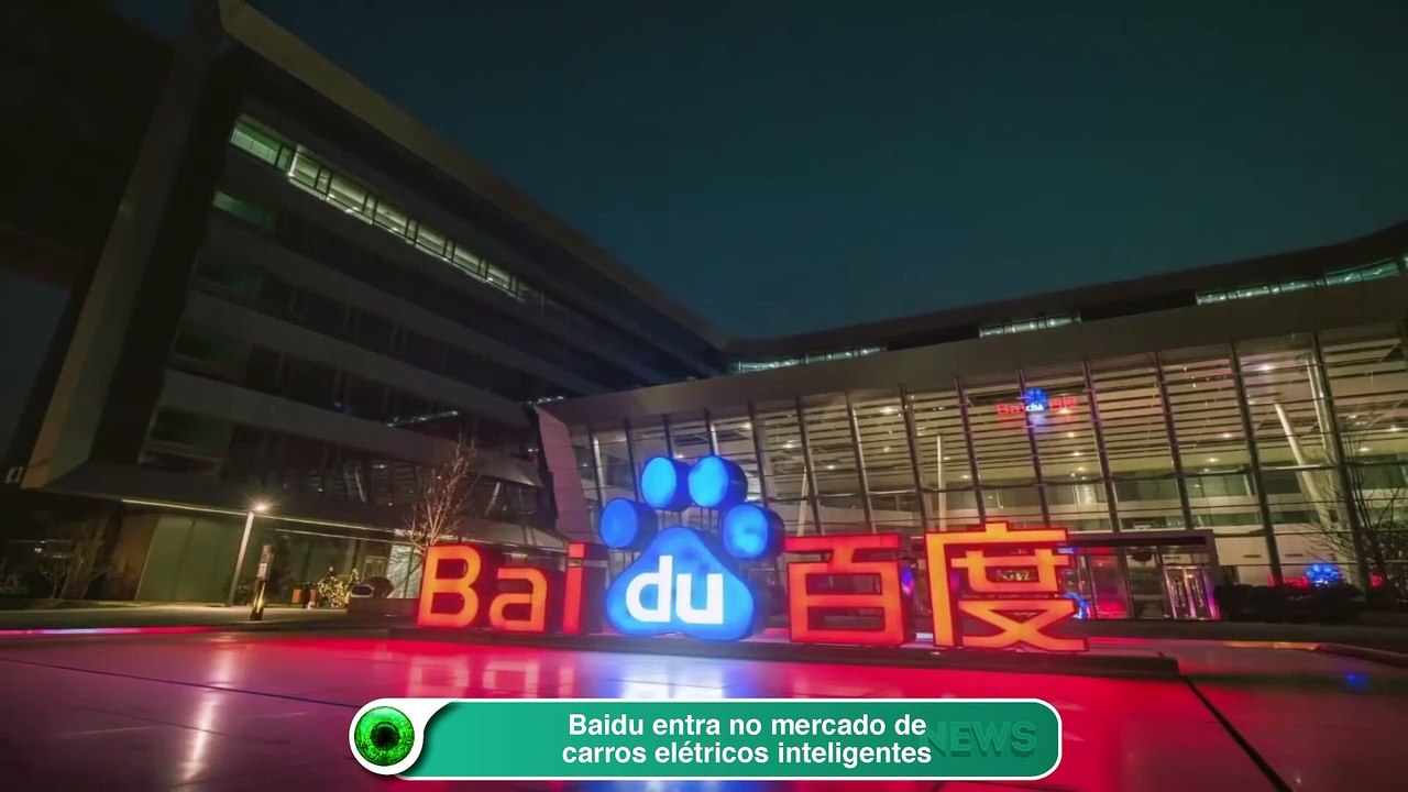 Baidu entra no mercado de carros elétricos inteligentes