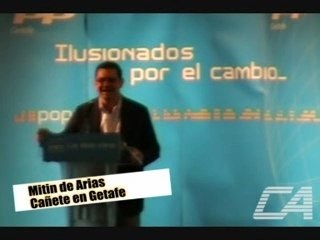 Mitin de Arias Cañete en Getafe. 16-2-08. parte 3