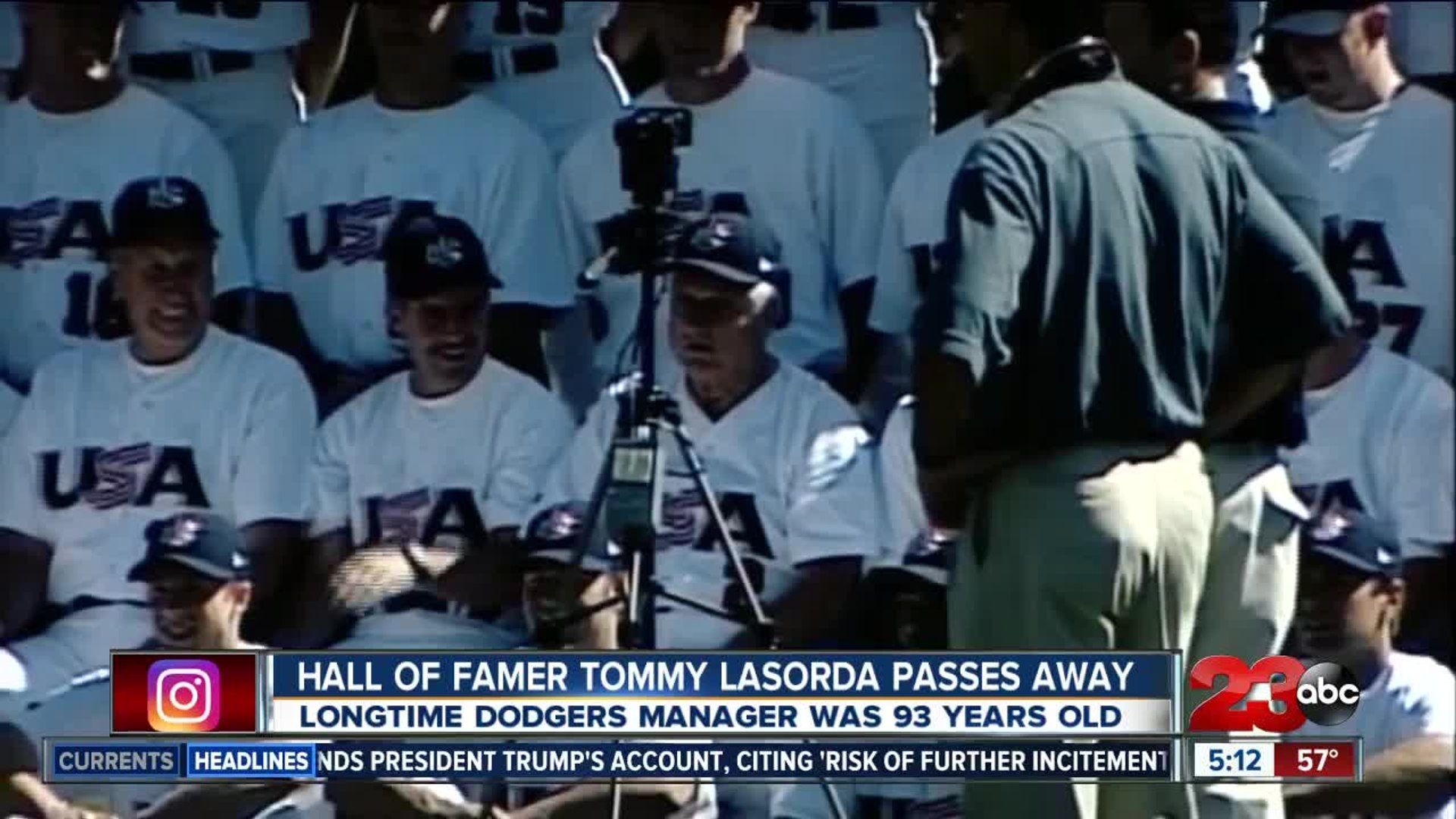 Tommy Lasorda, a Dodger From His Cleats to His Cap, Dies at 93