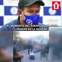 Que los aficionados de Cruz Azul no se hagan ilusiones