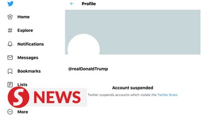 Twitter permanently suspends Trump's account
