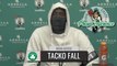 Tacko Fall Postgame Interview | Celtics vs Wizards