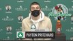Payton Pritchard Postgame Interview | Celtics vs Wizards