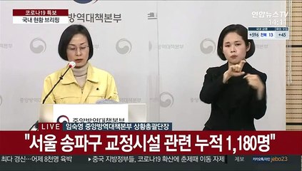 [현장연결] 중앙방역대책본부, 코로나19 현황 브리핑