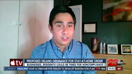 Download Video: Proposed Delano ordinance for stay-at-home-order