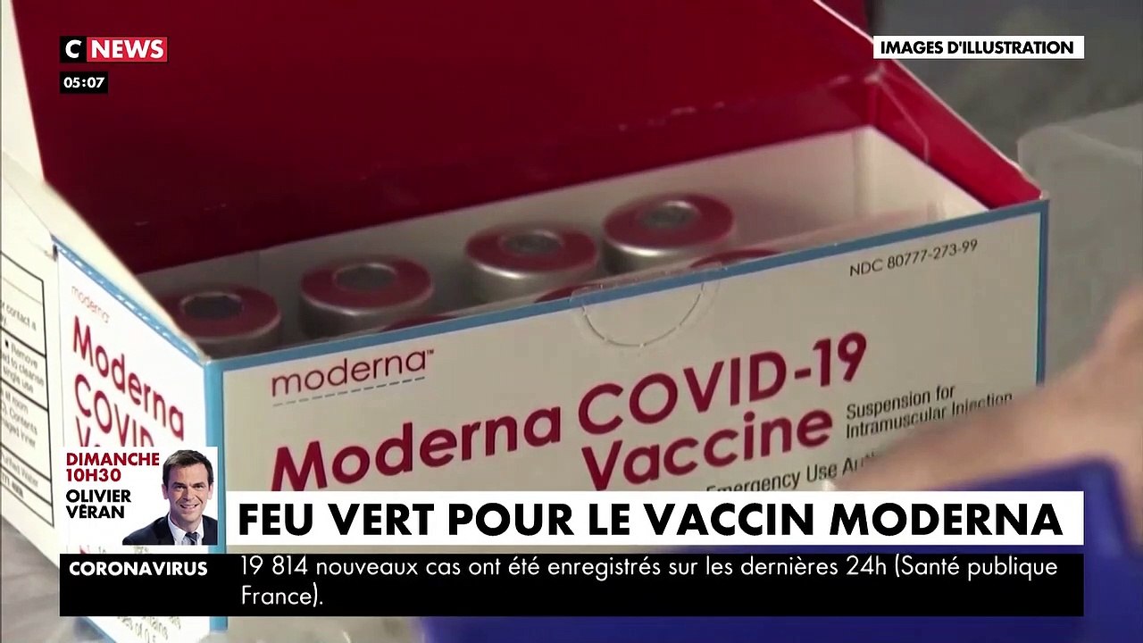 Coronavirus - Désormais officiellement approuvé en France, le vaccin Moderna présente des similitudes avec celui de Pfizer-BioNTech