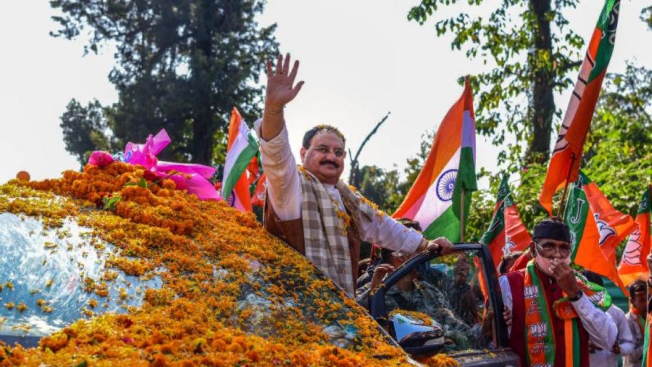 West Bengal: BJP JP Nadda reaches Bardhaman