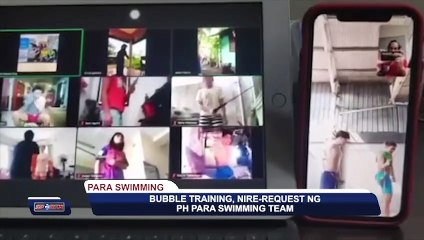 Télécharger la video: SPORTS BALITA | Bubble training, nire-request ng PH para swimming team