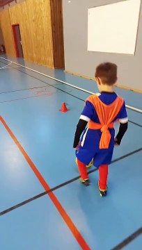 Premier entrainement au gymnase pour nos U6U7