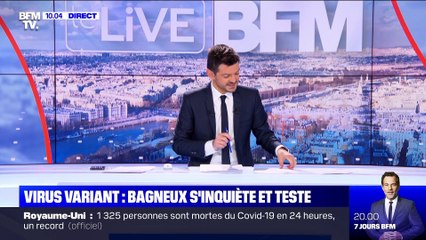 Virus variant : Bagneux s'inquiète et teste - 09/01