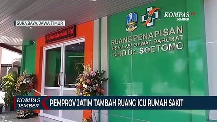 Pemprov Jatim Tambah Ruang ICU untuk Pasien Covid-19 di Rumah Sakit