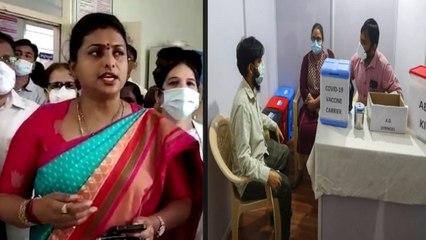 #AndhraPradesh : MLA Roja Examines Covid-19 Vaccine Dry Run In Chittoor | Oneindia Telugu