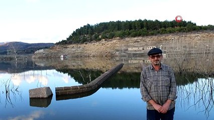 Baraj suyu çekildi, 2 bin yıllık tarihi köprü gün yüzüne çıktı