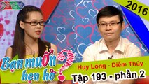 Bạn muốn hẹn hò hay nhất #234 | Chuyện hẹn hò dễ thương của cặp đôi chênh nhau 10 tuổi