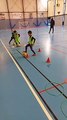 Premier entrainement au gymnase pour nos U6U7