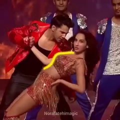 Nora Fatehi dance with Varun Dhawan Music-Garmi