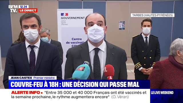 Jean Castex: Le couvre-feu sera avancé dans huit départements supplémentaires dès dimanche