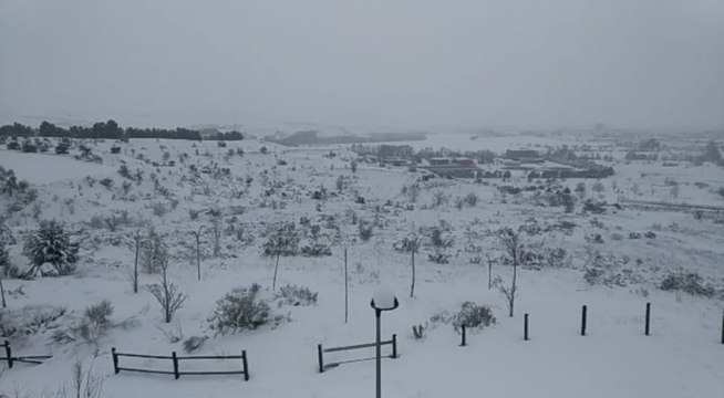 Guadalajara se tiñe de blanco por la borrasca 'Filomena'