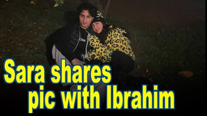 Sara Ali Khan shares a cute pic with brother Ibrahim