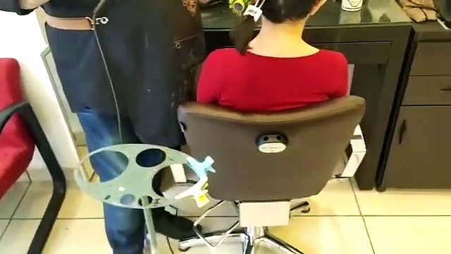 طريقة تطبيق بروتين فيرسادا على الشعر