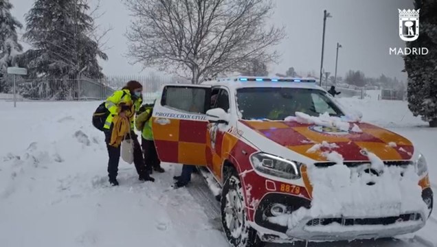 Intervenciones de los Servicios de Emergencias por el temporal 'Filomena'