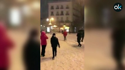 Los vídeos más surrealistas que ha dejado el temporal Filomena