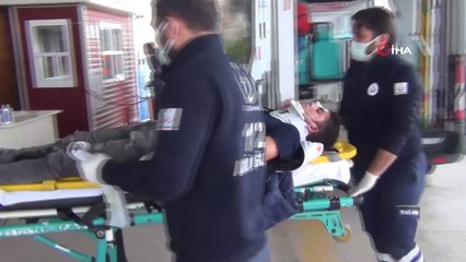 Kısıtlamada kaza yapınca yakayı ele verdi