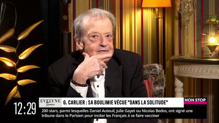 Guy Carlier, invité d'Evelyne Thomas sur Non Stop People.