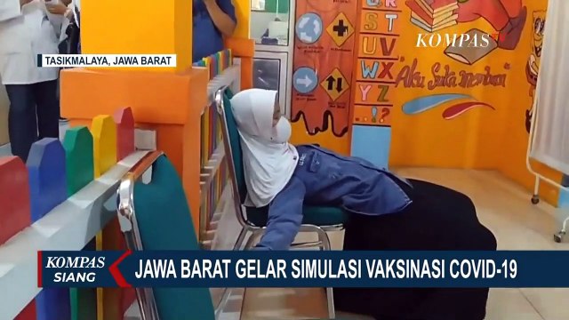 Jawa Barat Gelar Simulasi Vaksinasi Corona
