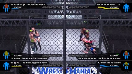 HCTP Stacy Keibler vs Booker T  vs The Hurricane vs Stevie Richards vs Sgt. Slaughter vs Chrsitian