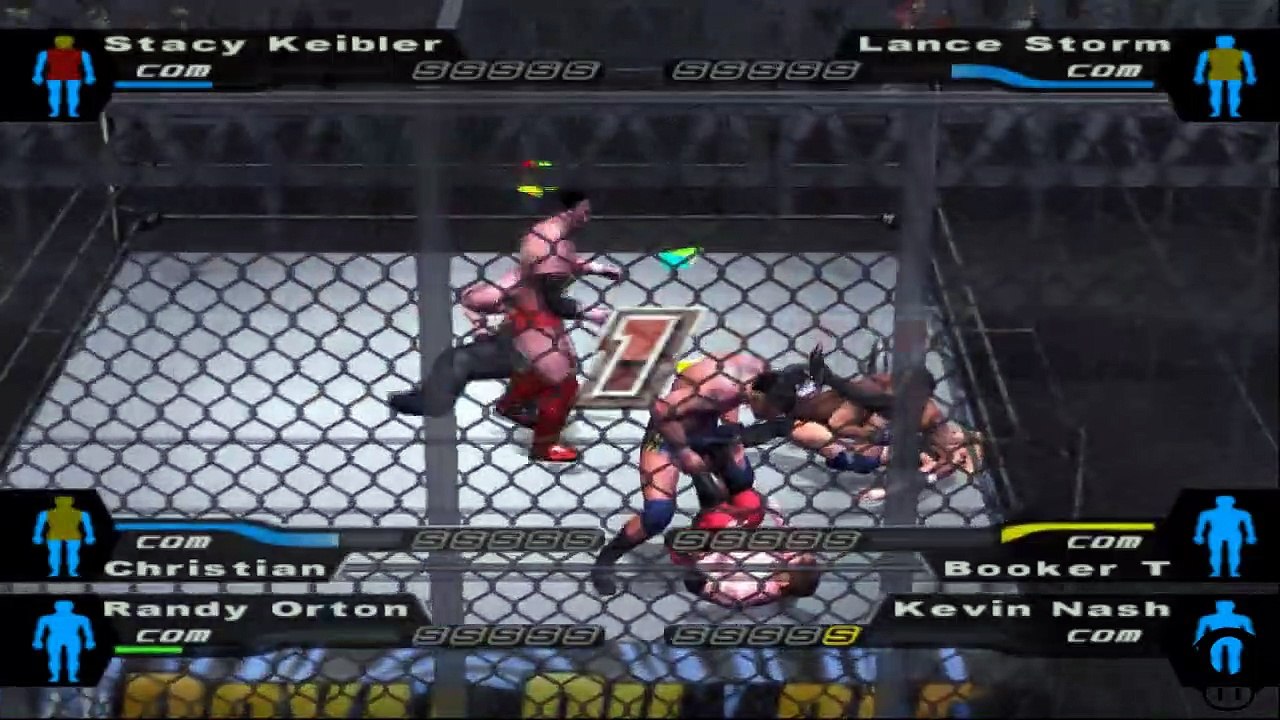 HCTP Stacy Keibler vs Lance Storm vs Christian vs Booker T vs Randy Orton vs Kevin Nash